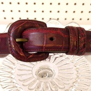 Vintage Pollack's Alligator Belt Size 30